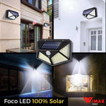 FOCO SOLAR LED GRAN ANGULAR-LLEVA LA 2DA UNIDAD CON UN 50% DE DESCUENTO✅