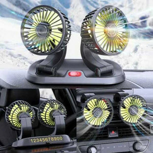 CoolCar360™ Ventilador Giratorio para Vehículos